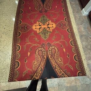 Paisley design 100% Cashmire Pashmina Fringed Shawl/Wrap